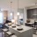 Open concept kitchen and living room at our apartment rentals in Mount Pleasant